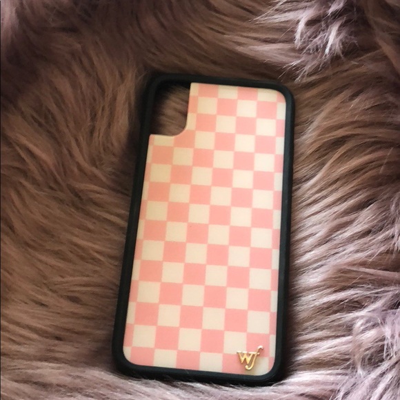 Wildflowers Accessories - iPhone X wildflower checkmate case